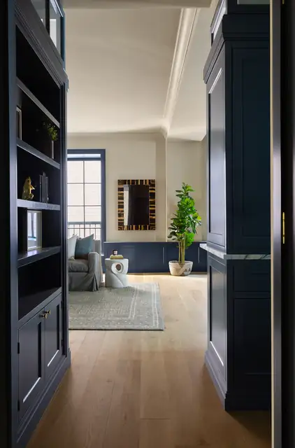 Bath detail at 260 West Broadway, Unit 4G.