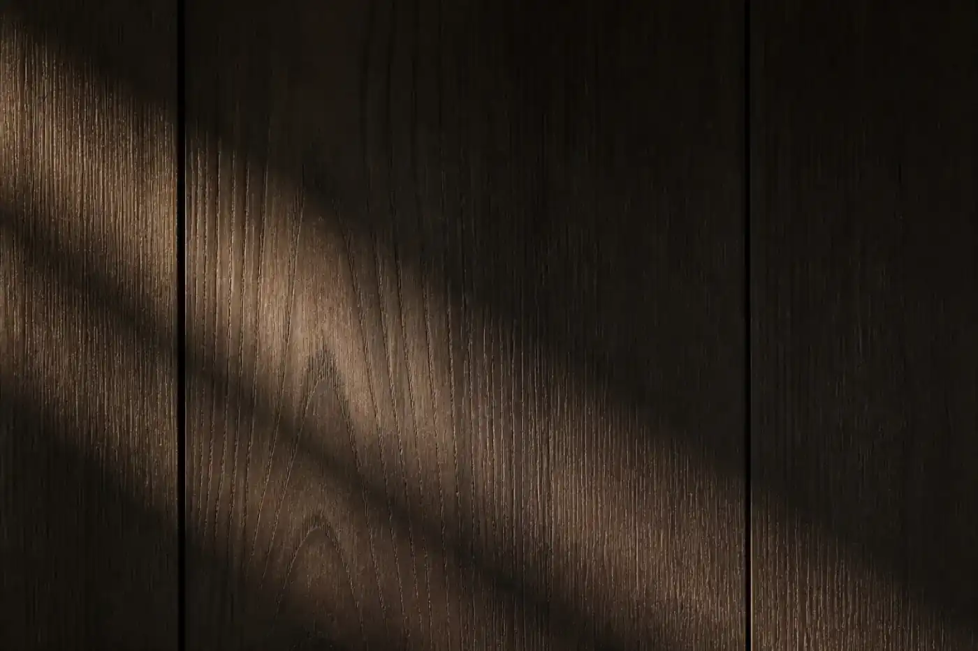 Wood-paneled room set for a board meeting
